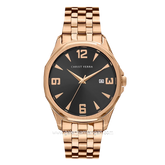 CHRIST VERRA CHRIST VERRA CV 10641G-15 BLK & CV 10641L- 15 BLK Rosegold Dial Black Stainless Steel